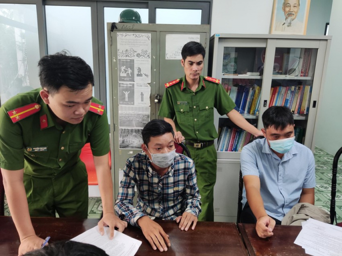 Hai bị can bị khởi tố ngày 12-7. Ảnh:MK