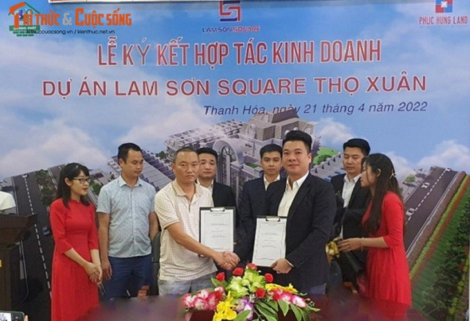 Hình ảnh ký kết giữa Quang Phát và Phục Hưng Land Ảnh tư liệu