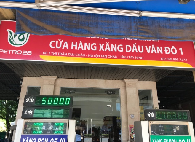 Công ty kinh doanh xăng dầu tại tỉnh Tây Ninh bị xử phạt.