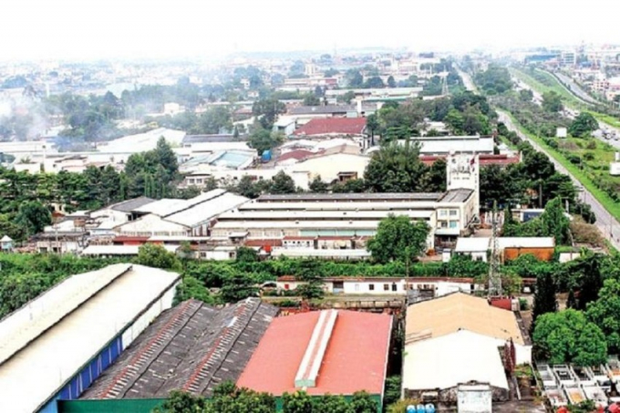 Khu công nghiệp Biên Hòa 1 bổ sung đưa vào quy hoạch sử dụng đất Khu đô thị thương mại dịch vụ Biên Hòa 1 năm 2022. Ảnh: VH.