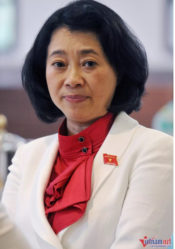 Bà Hoàng Yến. Ảnh: Thảo Nguyên.