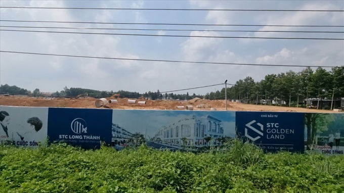 Dự án STC Long Thành này chưa đủ điều kiện bán, nhưng chủ đầu tư vẫn tổ chức bán ra thị trường trong thời gian qua.