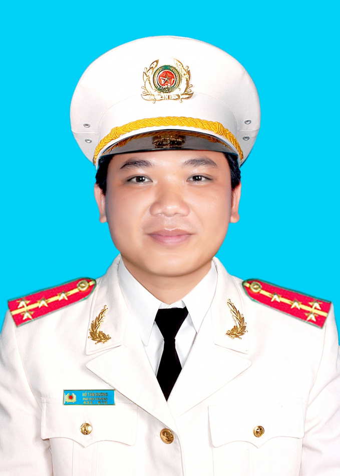 Đại úy Hồ Tấn Dương đã hy sinh trong quá trình truy bắt tội phạm CACC