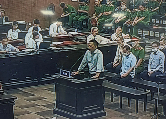 Bị cáo Nguyễn Đại Dương tại phiên tòa. Ảnh: Sài Gòn Giải Phóng.