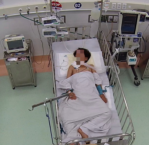 Sau quá trình điều trị tích cực, hiện tỉnh táo, phục hồi hoàn toàn, không để lại di chứng thần kinh. (Ảnh: Bệnh viện cung cấp)