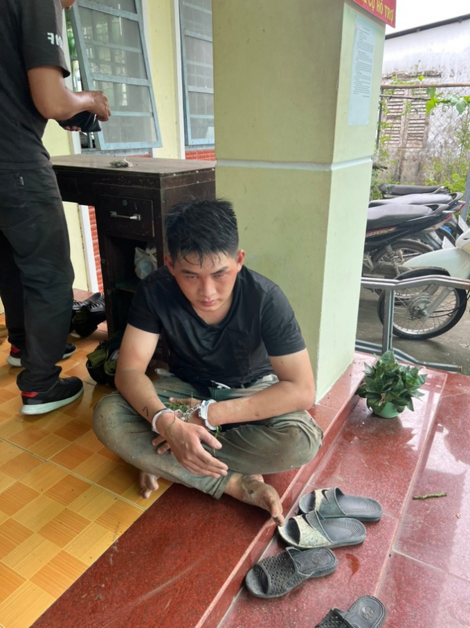 Nguyễn Quốc Bảo Tâm tại thời điểm bị bắt
