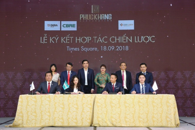 Phuc Khang Corporation và DKRA Vietnam chính thức ký kết hợp tác phân phối chủ lực dự án căn hộ xanh cao cấp Rome Diamond Lotus.