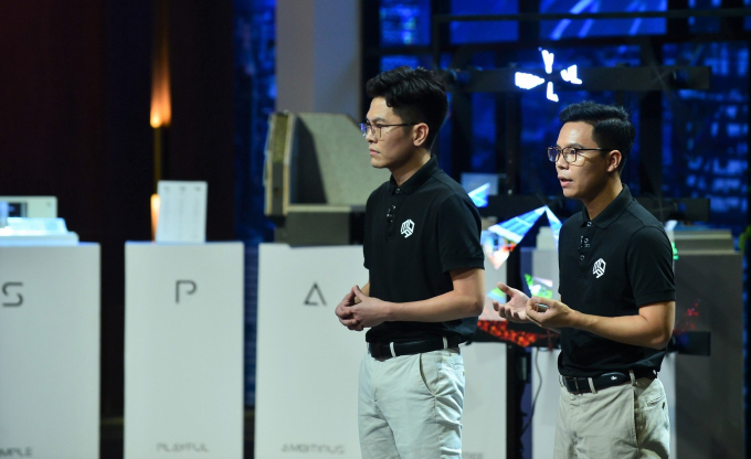 Startup xuất hiện ở Shark Tank mùa 5 kêu gọi vốn 50 tỉ đồng với hai đại diện Nguyễn Xuân Nam và Dũng, đồng sáng lập, điều hành công ty