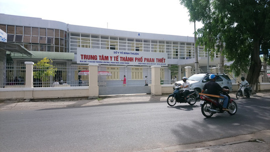 Trung tâm y tế TP Phan Thiết