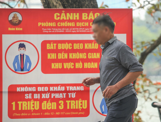 Nghị định 117/2020 quy định việc không đeo khẩu trang có thể bị phạt 1-3 triệu đồng