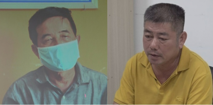 Phan Thanh Hữu (trái) và Nguyễn Hữu Tứ là