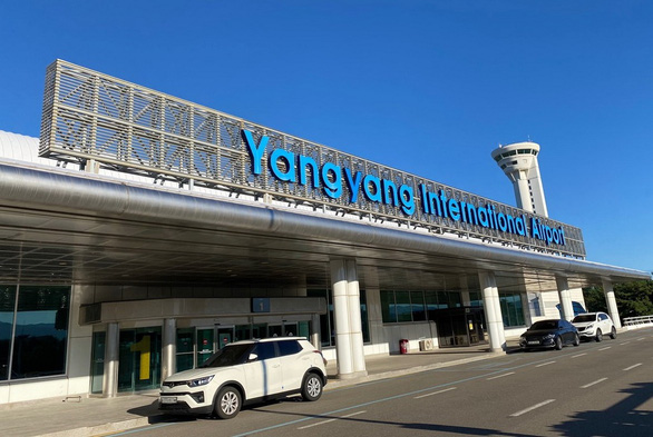 Sân bay quốc tế Yangyang - Ảnh chụp màn hình Korea.net