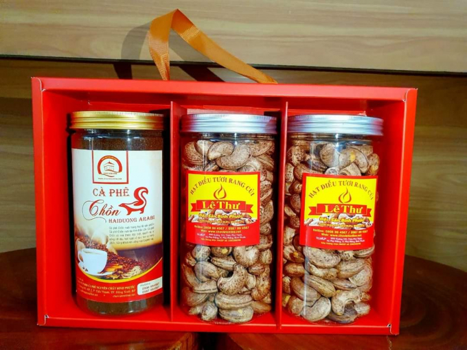 Set quà tùy khách chọn các loại hàng