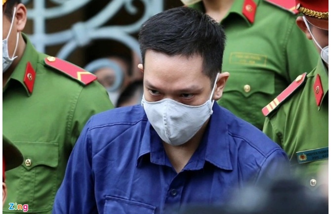 Nguyễn Kim Trung Thái tại tòa hồi tháng 7. Ảnh: Y Kiện.