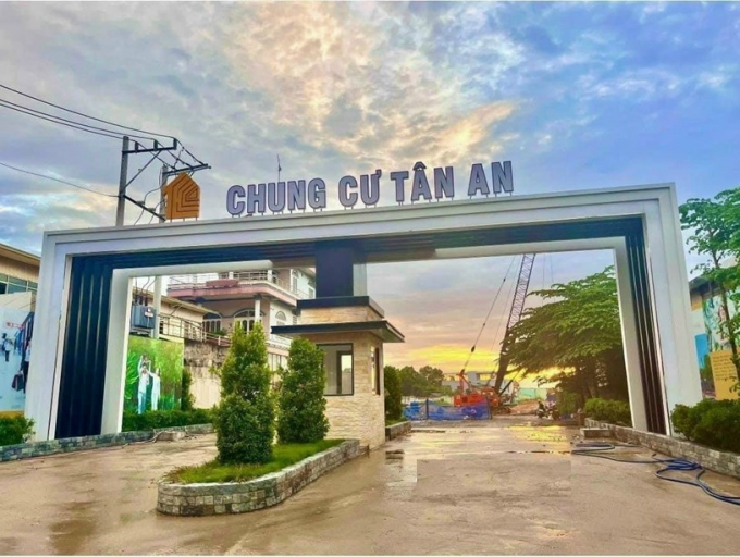 Dự án Diamond Boulevard có tên chính thức là Khu căn hộ Tân An, hiện đang trong giai đoạn triển khai ban đầu