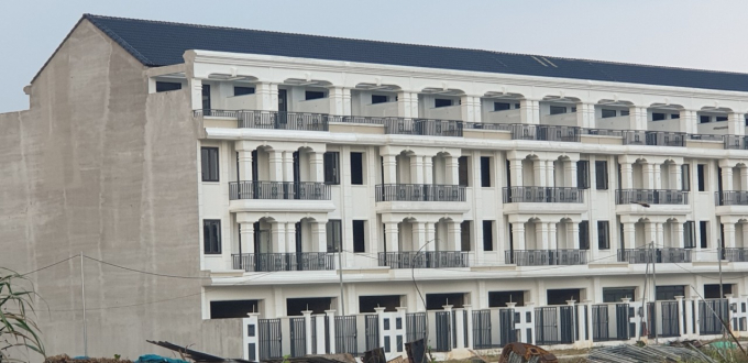 KDC Bình Đa tạm dừng xây dựng từ năm 2019. Ảnh HĐ