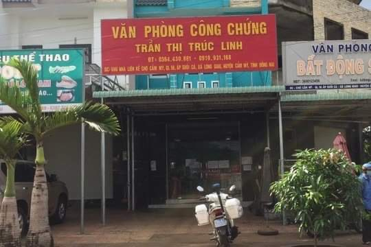 Văn phòng công chứng Trần Thị Trúc Linh