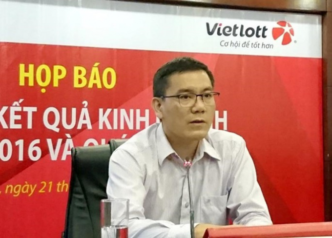 Ông Nguyễn Thanh Đạm - Tổng Giám đốc Công ty Xổ số điện toán Việt Nam (Vietlott)