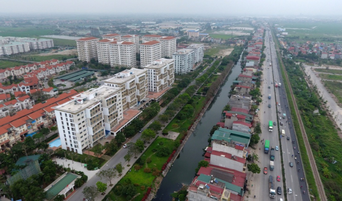 Trong suốt quý IV năm ngoái, Hà Nội không ghi nhận dự án nhà ở xã hội mới được cấp phép. Ảnh: Tiến Tuấn.