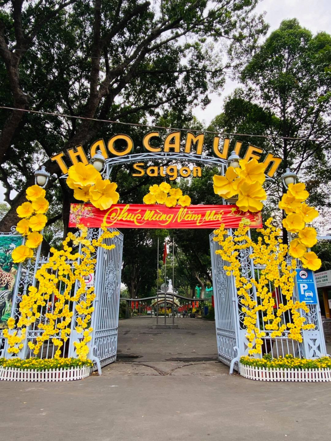 Thảo Cầm Viên trở lại với hình ảnh xanh tươi, tràn đầy sức sống. Ảnh: Thảo Cầm Viên