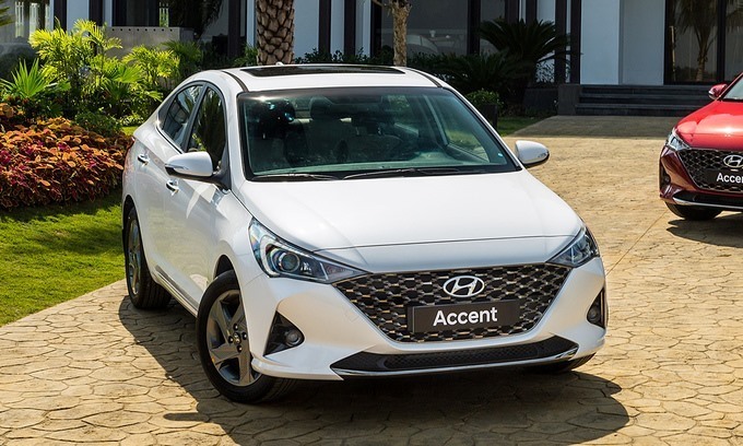 Hyundai Accent 2022 giá niêm yết từ 426 đến 542 triệu đồng. Ảnh: Anh Tuấn