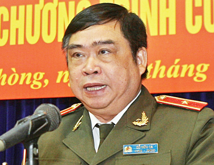 Thiếu tướng Đỗ Hữu Ca - cựu giám đốc Công an TP Hải Phòng.