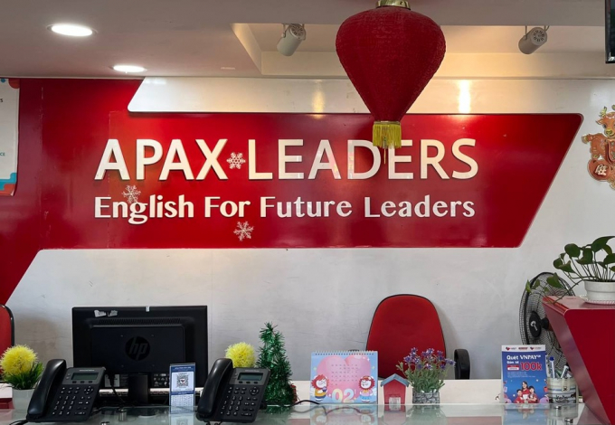 Apax Leaders cơ sở Him Lam (quận 6) thông báo mở cửa trở lại từ ngày 21/3. Ảnh: Thái An.