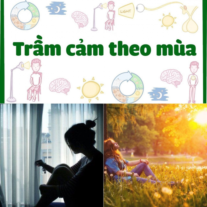 Trầm cảm theo mùa có thể khiến cuộc sống của bạn gặp một chút rắc rối. Ảnh đồ họa: Hương Giang