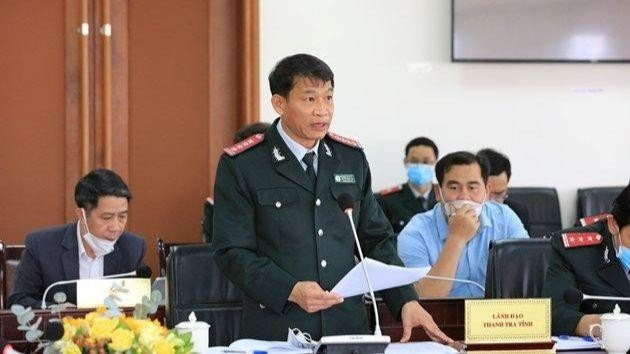 Ông Nguyễn Ngọc Ánh - Chánh Thanh tra tỉnh Lâm Đồng bị bắt để điều tra hành vi nhận hối lộ. Ảnh: Võ Tùng