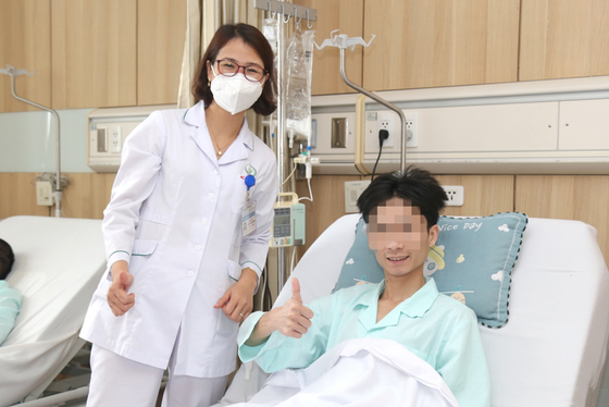 Một bệnh nhân được ghép tạng từ nguồn tạng hiến tạng của anh K.
