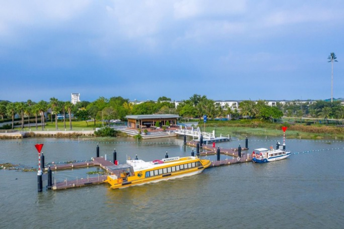 Khu cảng tại dự án SwanBay