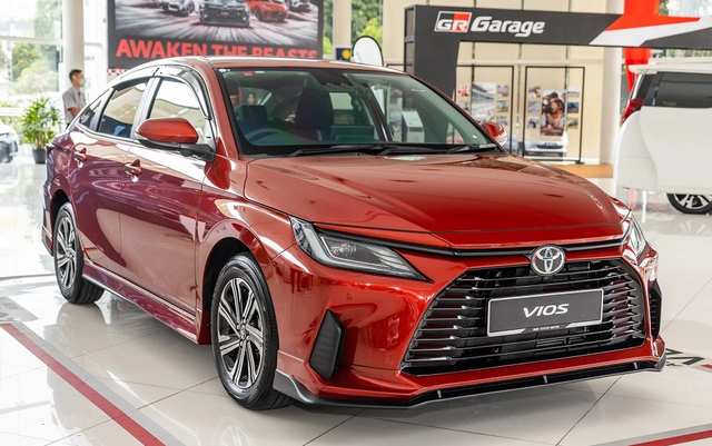 Thế hệ mới của Toyota Vios đang từng bước 