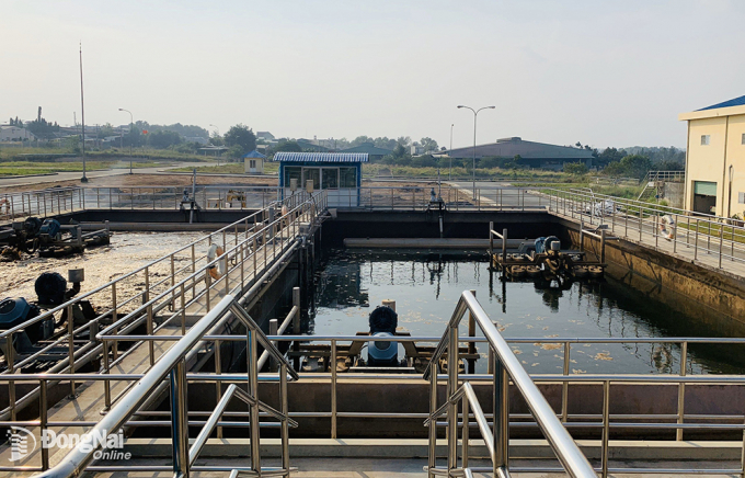 Trạm xử lý nước thải số 1 tại P.Hố Nai, TP.Biên Hòa