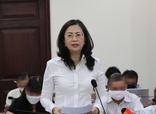 Bà Nguyễn Thị Bích Hạnh, Phó Cục trưởng Cục Thuế TP HCM, thời điểm chưa bị khởi tố. Ảnh: NLĐO