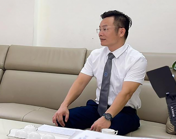 Luật sư Lê Văn Kiên - Trưởng văn phòng luật sư Ánh sáng công lý trao đổi với PV VietNamNet.
