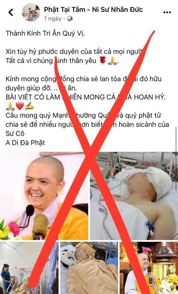 Thông tin bịa đặt trên mạng xã hội