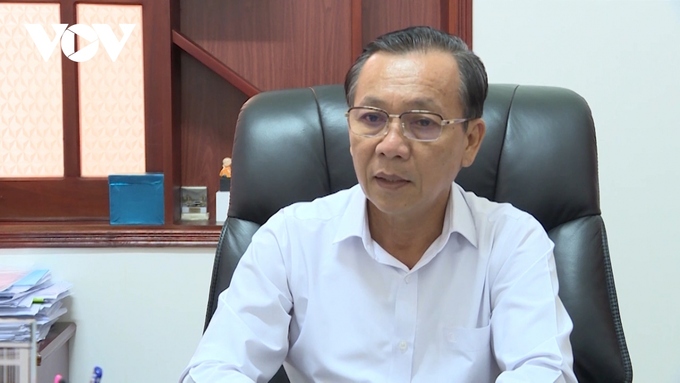 Nguyên Giám đốc Sở Nông nghiệp và phát triển nông thôn tỉnh Bà Rịa - Vũng Tàu Trần Văn Cường bị bắt (ảnh: Gia Khang)