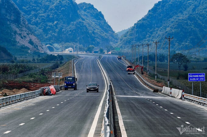 Cao tốc Mai Sơn- QL45. Ảnh: Hoàng Hà