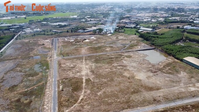 Hệ thống giao thông bên trong dự án đã được đầu tư xây dựng