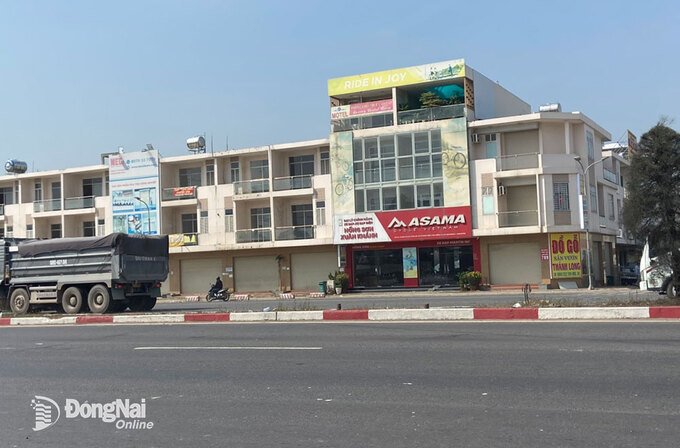 Khu dân cư Phước Thái (P.Tam Phước, TP.Biên Hòa) - nơi xảy ra sai phạm. Ảnh: Trần Danh