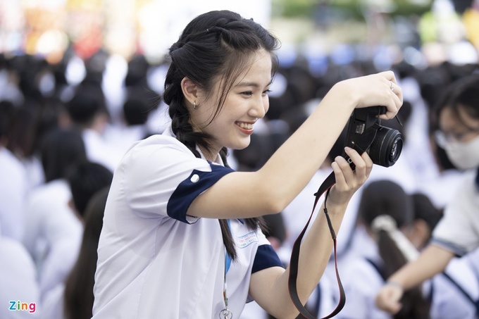 Lễ tri ân và trưởng thành của học sinh cuối cấp tại TP.HCM sẽ được tổ chức với nhiều hoạt động vui tươi, phù hợp với lứa tuổi. Ảnh: Phương Lâm.