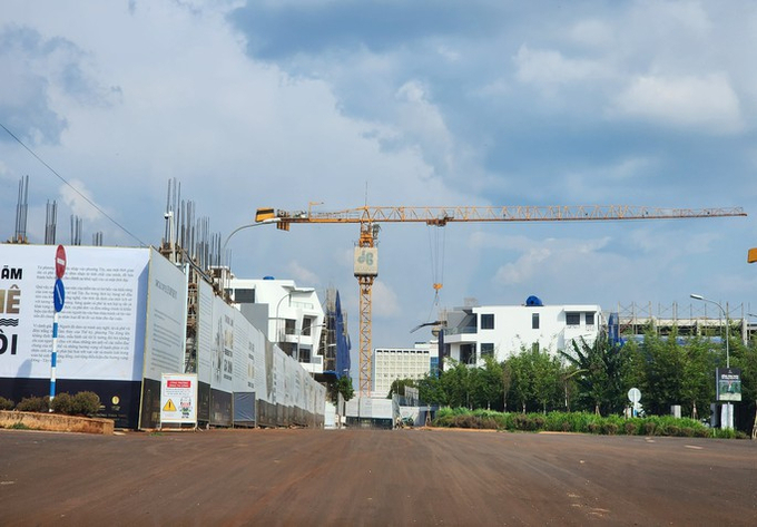 Theo Sở Xây dựng tỉnh Đắk Lắk, giai đoạn 1 của dự án vẫn chưa hoàn thiện