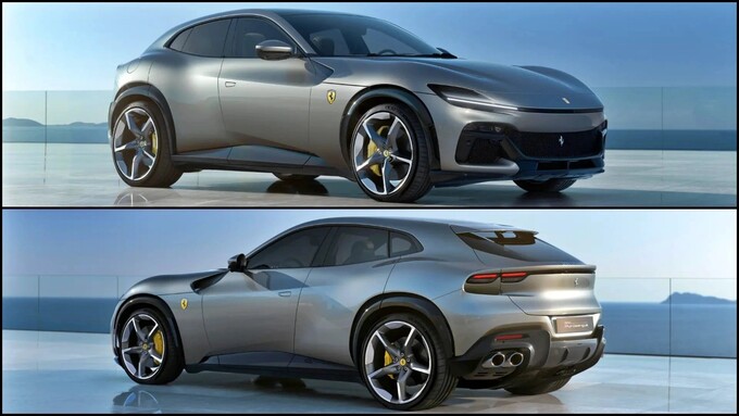 SUV đầu tiên của Ferrari sở hữu chiều cao và khoảng sáng gầm nhỏ.