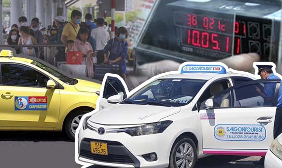 Tài xế hãng taxi Sài Gòn Tourist bị phát hiện gian lận tính cước