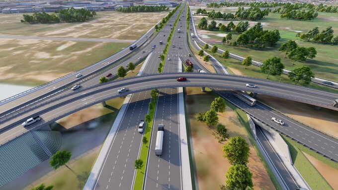 Dự án được thực hiện từ năm 2022, dự kiến sẽ hoàn thành năm 2025 và đưa vào khai thác từ năm 2026