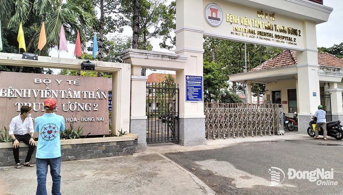 ệnh viện Tâm thần Trung ương 2 trực thuộc Bộ Y tế, hiện đóng trên địa bàn P.Tân Phong, TP.Biên Hòa