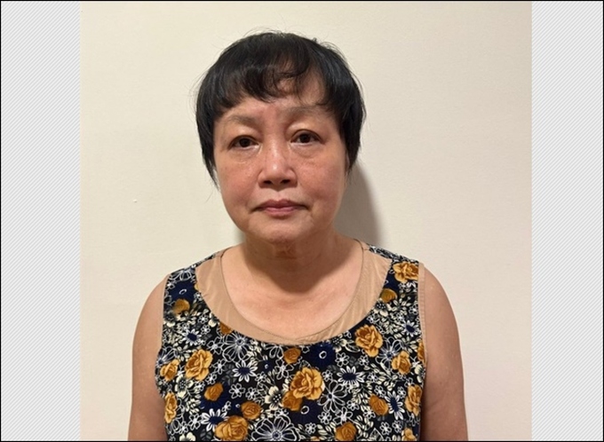 Bị can Trần Thị Bình Minh - nguyên Phó Giám đốc Sở Kế hoạch và Đầu tư TP.HCM