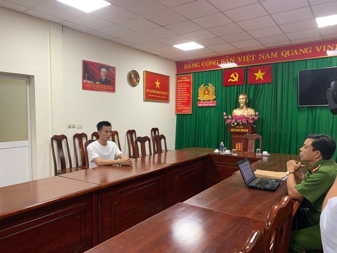 Phan Công Khanh tại cơ quan điều tra