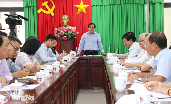 Phó chủ tịch UBND tỉnh Nguyễn Sơn Hùng chỉ đạo về công tác chuẩn bị năm học mới ở TP.Biên Hòa