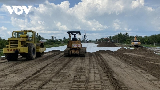 Đảm bảo hơn 9 triệu m3 cát thi công dự án ao tốc Băc-Nam khu vực Đồng Bằng Sông Cửu Long